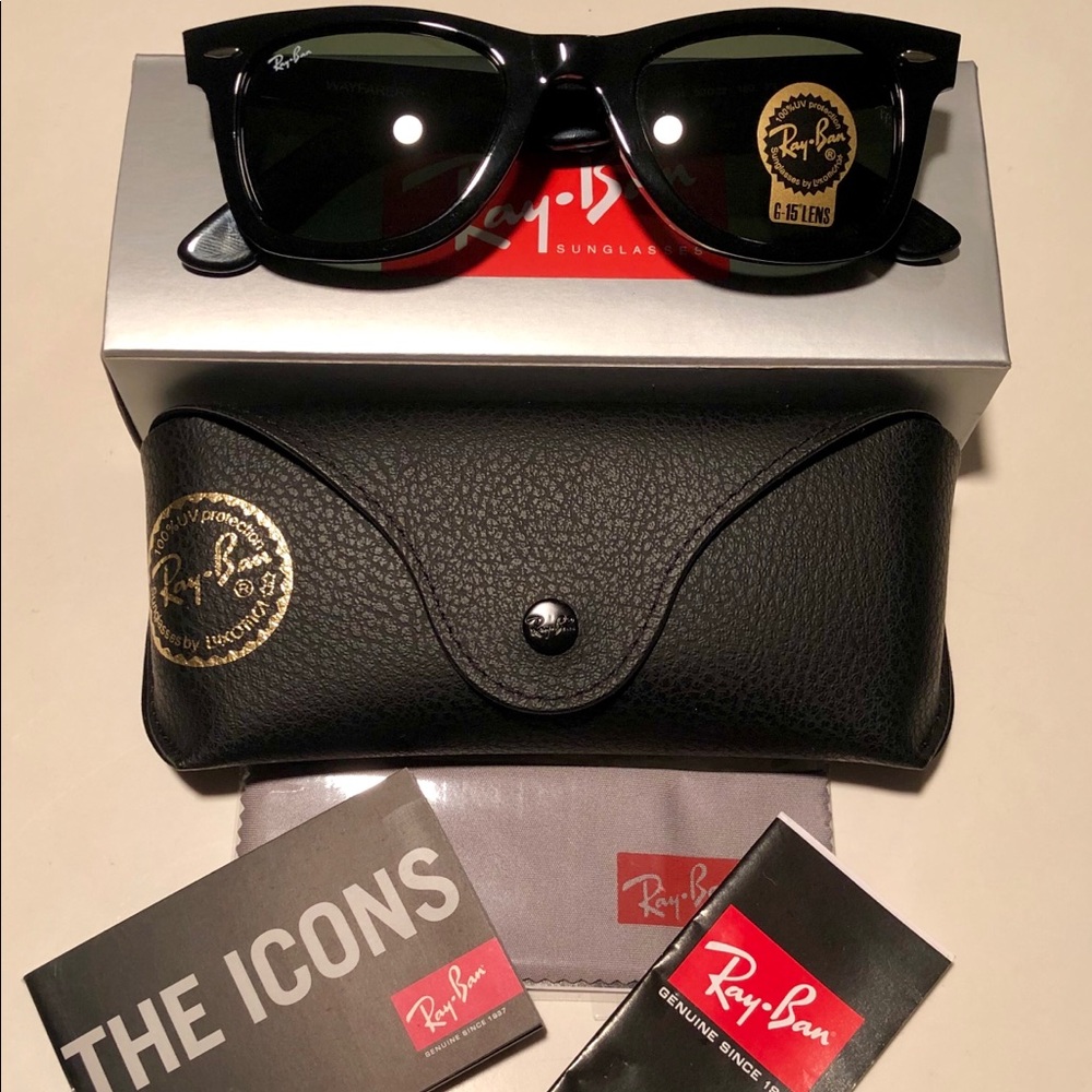 Ray-Ban Wayfarer Sunglasses RB2140 G-15